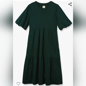 COPY - Women's Organic Cotton Fit and Flare Dress100% cotton , 6xl